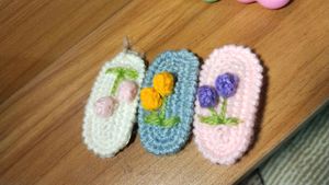 Cute Crochet Hair Clips