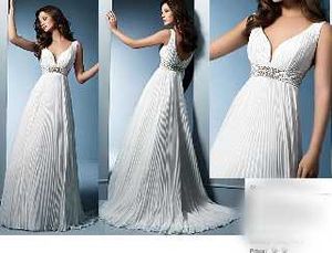 Elegant White Embellished Gown