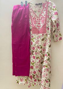 Floral Print Kurta set