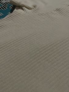 Zara RibbedTop Off White