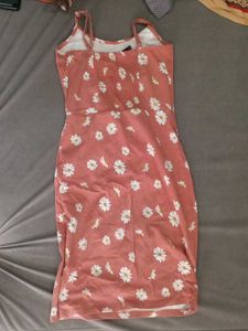Daisy Print Mini Dress
