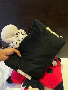 Baby Dog Foldable Cushion Pillow Soft Toys