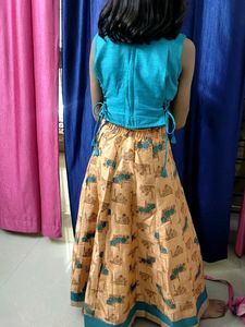 Embroidered Indian Dress