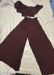 Off Shoulder Party Wear Co-ord Set 🔥price Drop