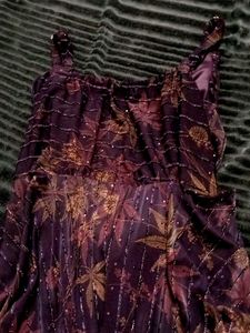 Elegant Floral Print Dress