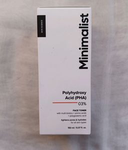 Minimalist Polyhydroxy Acid (PHA) 03% Face Toner
