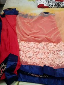 Elegant Embroidered Indian Saree