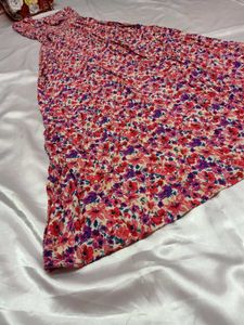 Floral Strapless Maxi Dress💕