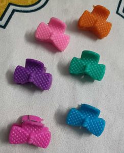 6 Mini Claw Clips