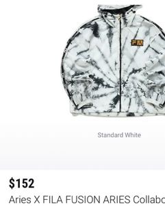 Aries X Fila Fusion Collab Windbreaker