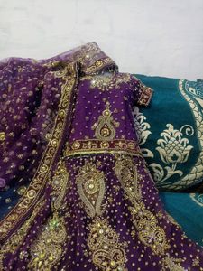 Beautiful Bridal Lehenge One Time Use