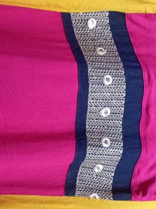 Colorful Embroidered Maxi Dress