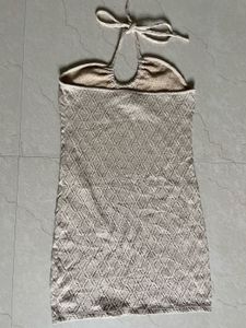 Mini Nude Bodycon Dress