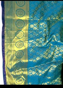 Heavy Banarasi Silk Saree..with 2 Blouses