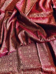 100% Pure Mulberry Silk Himroo