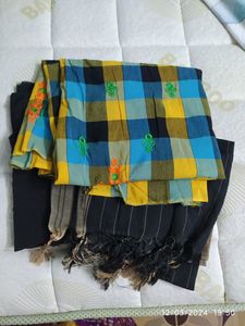 Multi Colour Dress Material