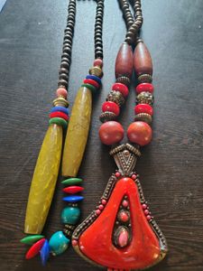 Boho Necklace ( Set Of 2)