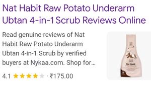 Nat Habit Underarm Brightening Ubtan