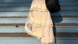 Elegant Tiered Lace Maxi Skirt
