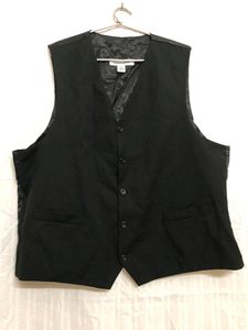 Pronto Uomo Black Waistcoat