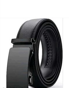 Black Leather Belt