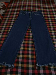 Dark Wash Wide Leg Jeans