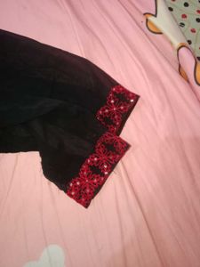 Elegant Black Kurta