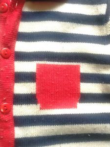 Striped Baby Romper
