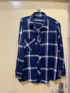 Blue Plaid Flannel