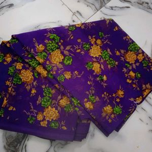Floral Printed Saree