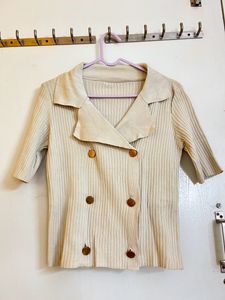 Korean Collar Top
