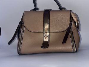 Chic Taupe Satchel