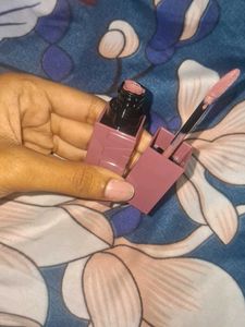 Maybelline Vinyl Ink and plum lip balm combo