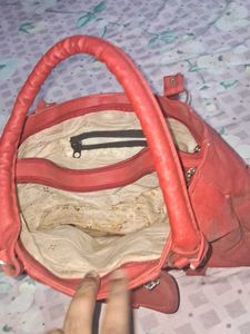 Red Hand Bag...