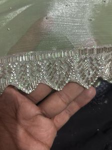 Elegant party wear saree with blouse