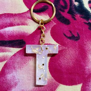 Letter &#39;T&#39; Keychain