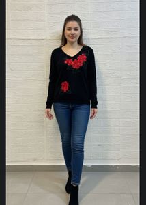 🇫🇷 Paris Imported Floral Sweater