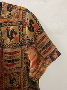 Vintage Patterned Top