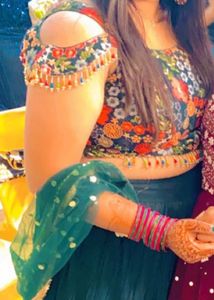 Bottle Green Lehenga 💚