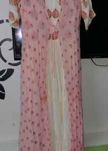 White Pink Dress