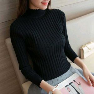 Black Turtle Neck Top...