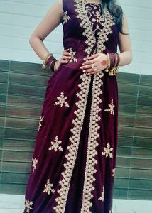 Beautiful Brown 4 Piece Lehenga Set