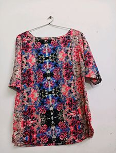 Oversized Floral Top