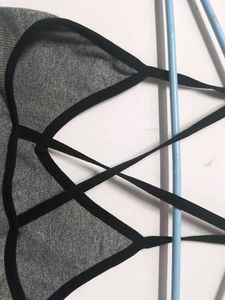 Gray &amp; Black Athletic Tank