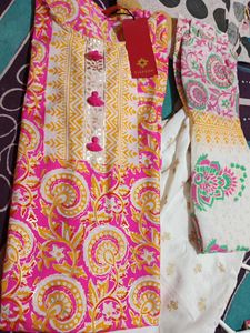 Kurta Palazzo With Dupatta