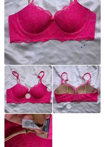 Burgundy Bra combo