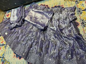 Purple Lehenga Choli