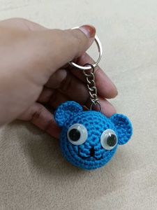 Set Of 3 Crochet Keyrings