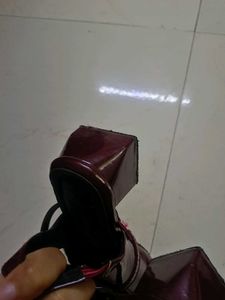 Burgundy Heeled Bellies