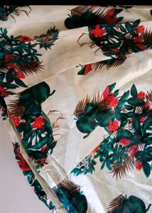 Lehnga  Party And Navratri 🌱 Pretty Green Floral